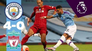 Manchester City vs Liverpool 4-0 All Goals & Highlights | De Bruyne, Sterling, Foden