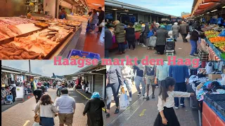 I visited the biggest open market in Europe !!! Hague market