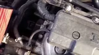 01 civic lx short ram intake install