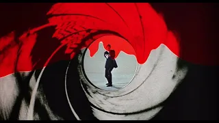First Roger Moore Gunbarrel sequence with The spy who loved me gunbarrel music