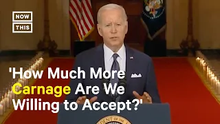 Biden Calls for Ban on Assault Weapons