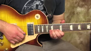 Slash - Style of - Solo Knocking On Heaven's Door - How to play the first Solo -