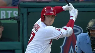 Shohei Ohtani smokes a 2-run triple on the SAME NIGHT he's pitching!