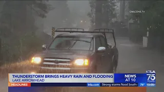 Rains, floods douse L.A.