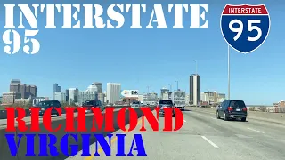 I-95 North - Richmond - Virginia - 4K Highway Drive