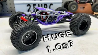 Largest 1.0 Tire Yet? The DJ Crawler 68mm Tires are Huge! Do they perform?