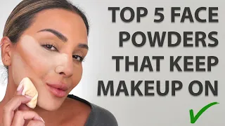 TOP 5 FACE POWDERS TO KEEP MAKEUP IN PLACE (DETAILED) | NINA UBHI