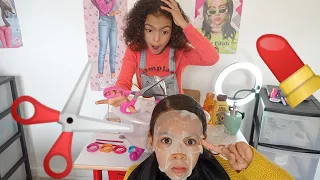 Lina ouvre son salon de coiffure esthétique à la maison (c'est la catastrophe)