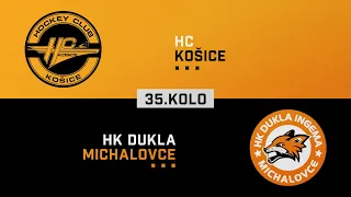 35.kolo HC Košice - Dukla Michalovce HIGHLIGHTS