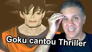 Reagindo a minha voz com IA! GOKU CANTANDO MICHAEL JACKSON!