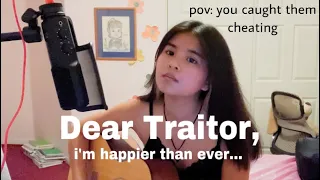 dear traitor, i'm happier than ever - (billie eilish, olivia rodrigo, and taylor swift mashup)