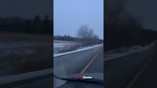 Soothing Countryside Drive in Winter | Toronto | Ontario | Canada |  Enjoy Snow Driving Canada