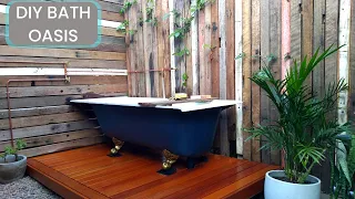 How I Installed My Rustic Outdoor Bathroom. All Ideas, Pro and Cons