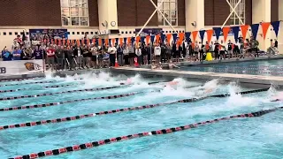 Blue Mountain’s Noah Powers 50 free PIAA state swimming