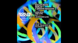 Sven Väth @ Boiler Room Berlin x Groove Magazin 12 12 2012