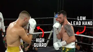 Padraig McCrory knocked out Leon Bunn because a high guard should be a last resort in boxing