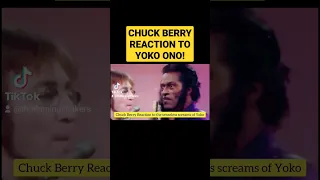 Chuck Berry reaction to Yoko Ono! #johnlennon #chuckberry #yokoono