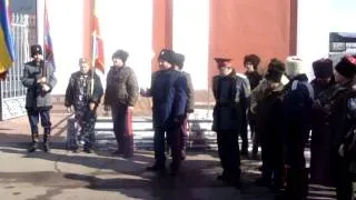 Сход казаков в Новохоперске 23 февраля