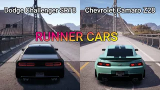 NFS Payback - Dodge Challenger SRT8 vs Chevrolet Camaro Z28 - RUNNER Cars | Drag Race