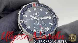 Ulysse Nardin Diver Chronometer Blue Dial 1183-170-3/93