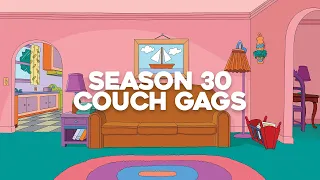 The Simpsons Season 30 Couch Gags