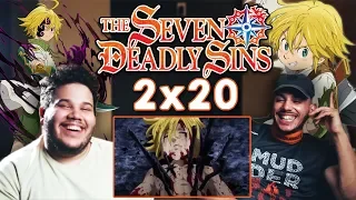 REACTION | "The Seven Deadly Sins 2x20" - MELIODAS IS ...