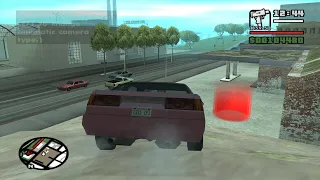 First-Person mod - GTA San Andreas - Zeroing In - from the Starter Save