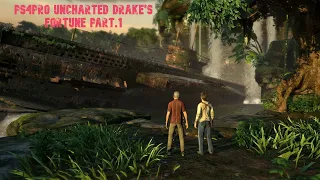 Uncharted 1 Remastered  Walkthrough - No Commentary (PS4 PRO 4K 60FPS) Part.1
