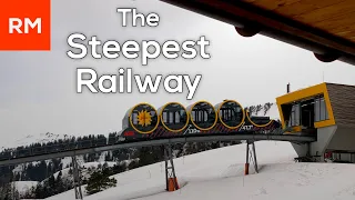 The World’s STEEPEST Railway!: Stoosbahn
