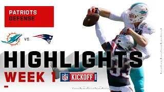 Patriots Defense Dominates the Dolphins | NFL 2020 Highlights