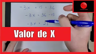 Equações - Valor de X - Aula #031