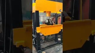 POWER OPERATED HYDRAULIC PRESS MACHINE