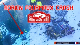 Fourmaux Crash - WRC Monte-Carlo Rallye 2022 - Fourmaux Accident - Brutal Crash