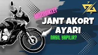 Motosiklet Tel jant Akort Ayarı Nasıl Yapılır? (Tekerleği Sökmeden)