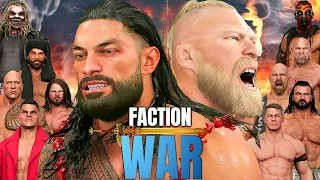WWE 2K23 Live Stream - Roman Reigns Vs Brock Lesnar Faction War