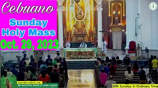 Oct. 29, 2023 Cebuano Sunday Mass (anticipated)@Nat'l. Shrine of St. Joseph(Cebu) *30th Sunday in OT