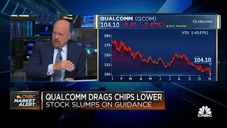 Qualcomm earnings were very disappointing, says Jim Cramer