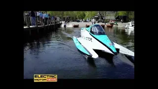 New electric boat record by Jaguar Vector Racing – Electric Motor News n° 21 (2018)