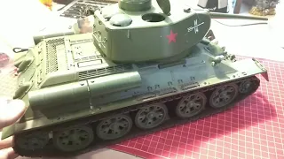 Танк Т-34-85 масштаб 1:16 модель Eaglemoss