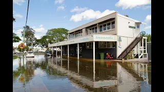 QUEENSLAND KING TIDES CAUSED BY EX-TROPICAL CYCLONE SETH SWAMP BUDDS BEACH ON THE GOLD COAST//