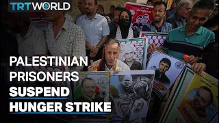 Mass hunger strike by Palestinian prisoners suspended