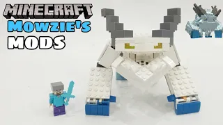 Lego Minecraft Mocs Frostmaw Mowzie's Mod How to build / Đồ Chơi Tv