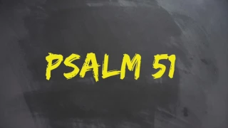 PLASTER MIODU. Psalm 51: Prawdziwa pokuta