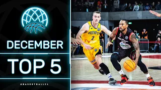 Top 5 ASSISTS | December | Basketball Champions League 2021-22