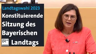 Bayerischer Landtag: Konstituierende Sitzung | BR24
