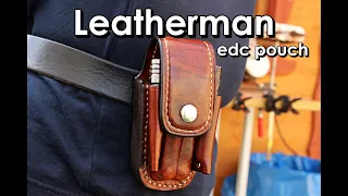 Making a Edc pouch for Leatherman wave