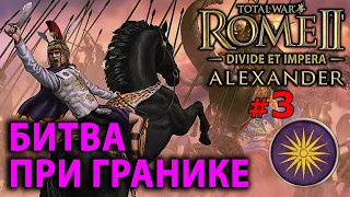 Total War: Rome 2 - Александр Великий (Divide et Impera) №3 - Битва при Гранике