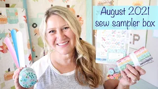August 2021 Sew Sampler Box // Unboxing! // Subscription Box
