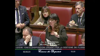 Ida Carmina - M5S Camera - Intervento in Aula - 02/02/2023