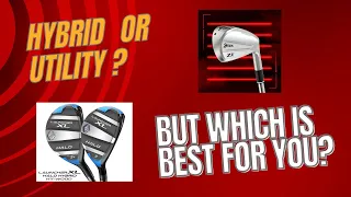 Hybrid Vs Utility Golf Clubs: Key Differences & Tips For Choosing Right Club | PreciseFitting.com